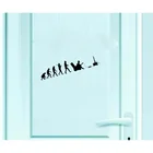 YOJA 25*10,4 см, мультяшная Эволюционная игровая настенная наклейка, детское украшение для двери, аксессуары D1-0014