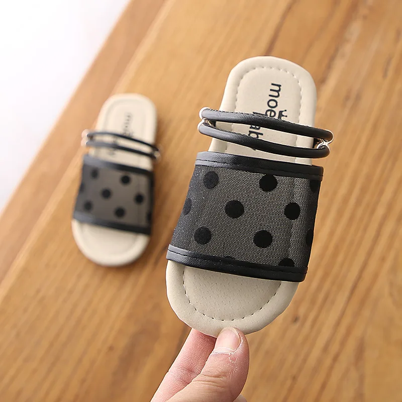 2019 модные детские тапочки для мальчиков и девочек Летние сандалии шлепанцы