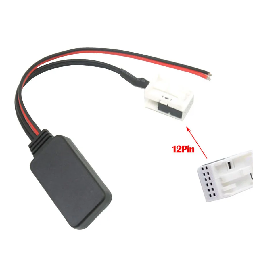 Аудио 12-контактный Aux-кабель для модуля Bluetooth Mercedes Comand APS W245 W203 автомобильные