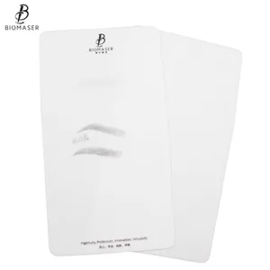 Кожа для перманентного макияжа Biomaser, двусторонняя, без рисунка