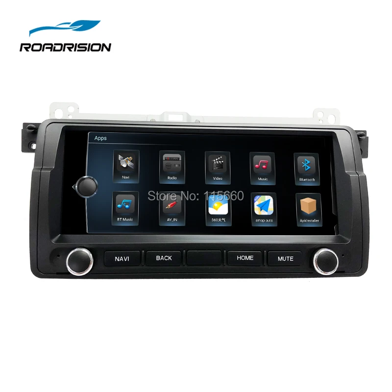 RoadRision 8 дюймовый Android автомобильный мультимедийный плеер для BMW E46/M3 с Canbus Wifi Bluetooth