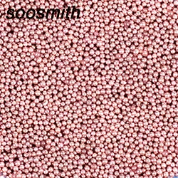 0,6-0,8 мм 3D металлические шарики для цвет серебристый, золотой мини микро Стекло Новинка! фигурные бусины украшения для ногтей Шпильки без отверстия бусины - Цвет: HP02