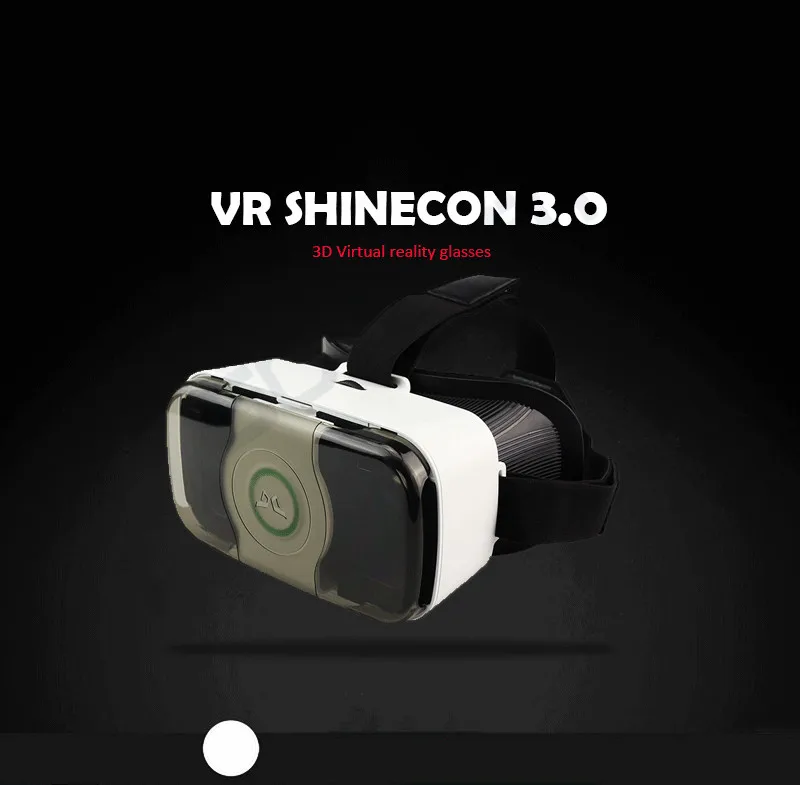 VR Shinecon Коко гарнитуры 3D Очки виртуальной реальности Googles передняя крышка шлем