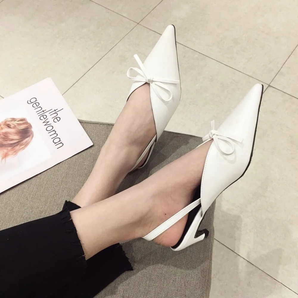 2019 г. Новая женская обувь хит продаж из натуральной кожи туфли лодочки с острым