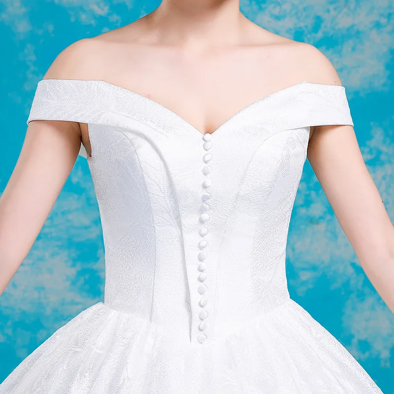 2019 Новое поступление Свадебные платья принцесса Романтический халат Марие с