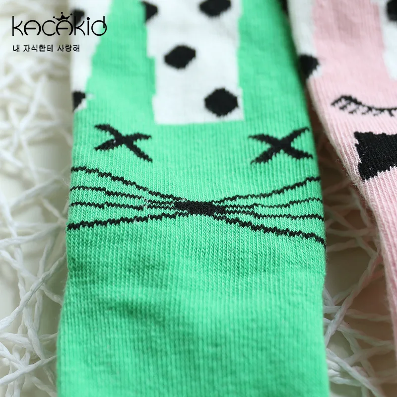 2 шт./компл. осенне зимние гольфы для маленьких девочек Детские теплые хлопковые