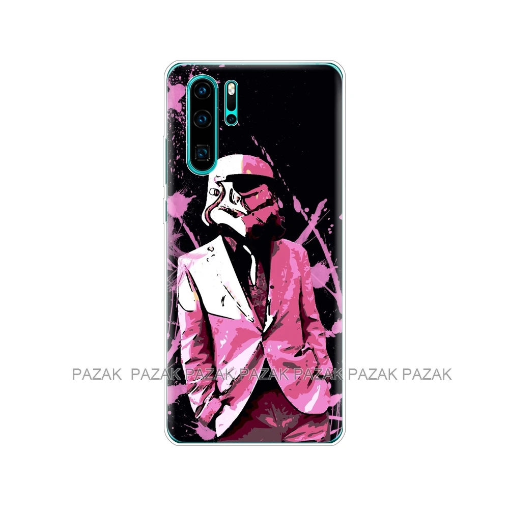 61390 Чехол-Бампер для Huawei P30 Pro, мягкий силиконовый чехол для телефона из ТПУ, задняя крышка для Huawei P30 Pro VOG-L29 ELE-L29 P 30 Lite, чехол с принтом - Цвет: 61390