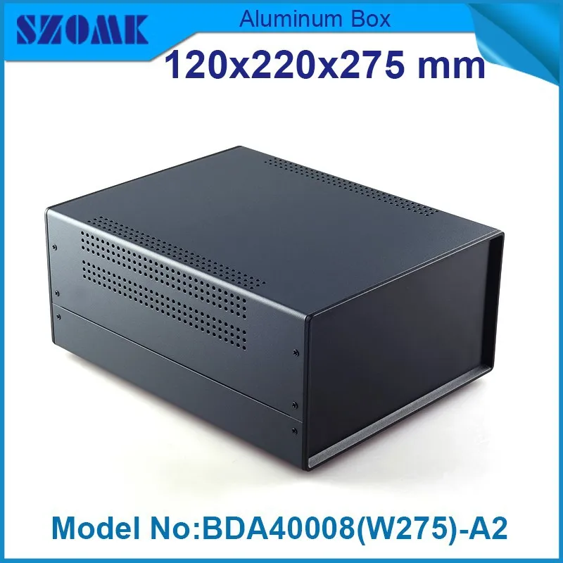 

4 pcs/lot pvc electric box black plastic iron case china electric materials 120(H)x220(W)x275(L) mm small iron metal box