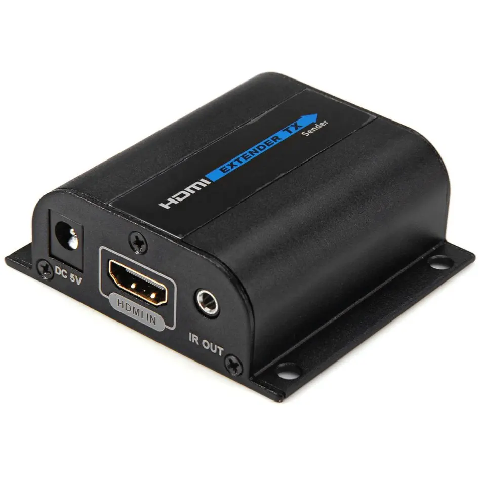 LKV372A 1080 P HDMI удлинитель с ИК-передатчик + приемник TX/RX 60 M CAT6 RJ45 сигнала сетевой