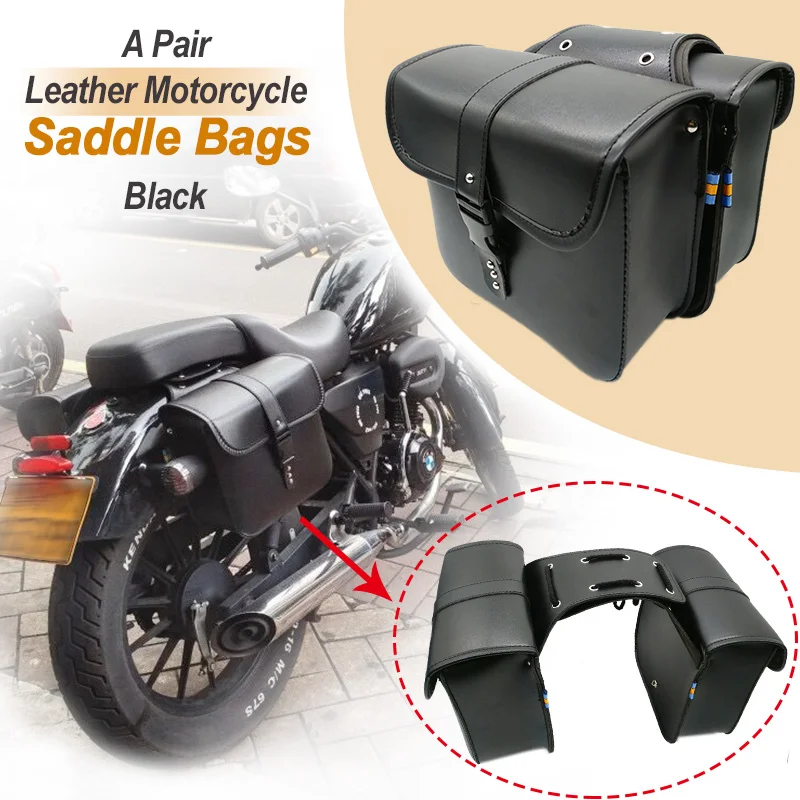 Сумка для мотоцикла Harley Sportster XL883 XL1200 XL 883 1200 черный и коричневый из ПУ кожи| |