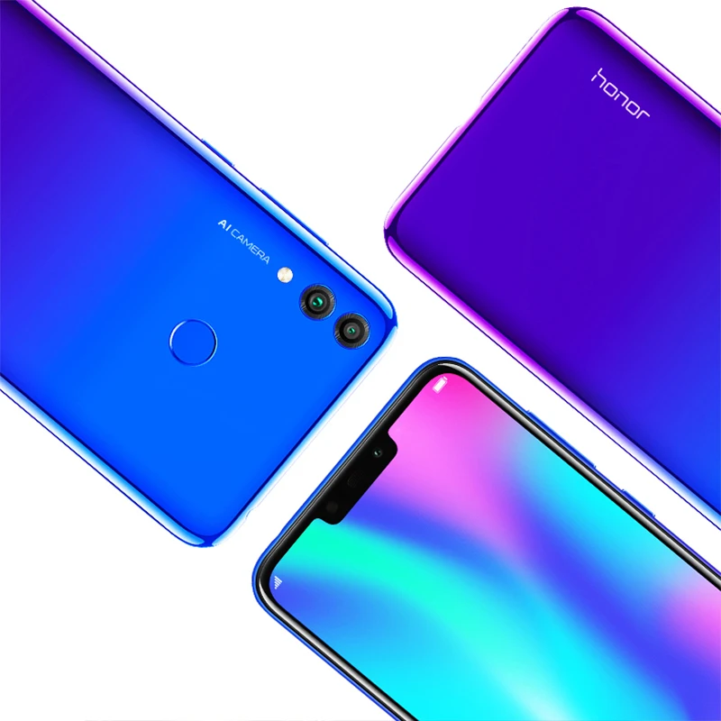 Honor 8C 4G 4000 мАч смартфон 6 26 &quotSnapdragon 632 Восьмиядерный Android 8 1 двойная камера Face ID 4 ГБ