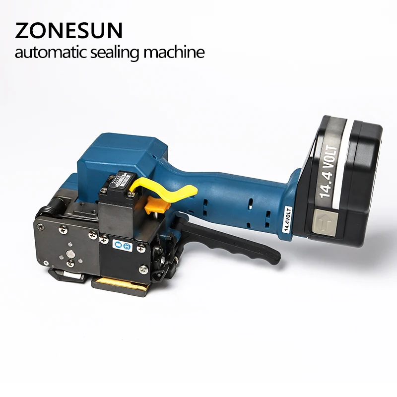 ZONESUN P323 портативный Электрический инструмент для обвязки ручной фрикционной