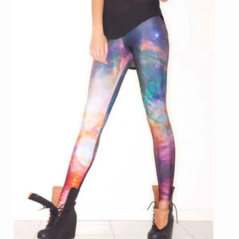 New 3D Print Galaxy Leggings Fitness Legins Gothic Fashion Slim Sexy Leggins Women Legging Push Up Woman Pants Sexy