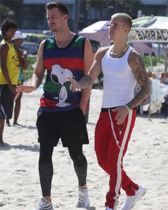 2018 новые штаны с боковой молнией модная городская одежда в стиле хип хоп Джастин