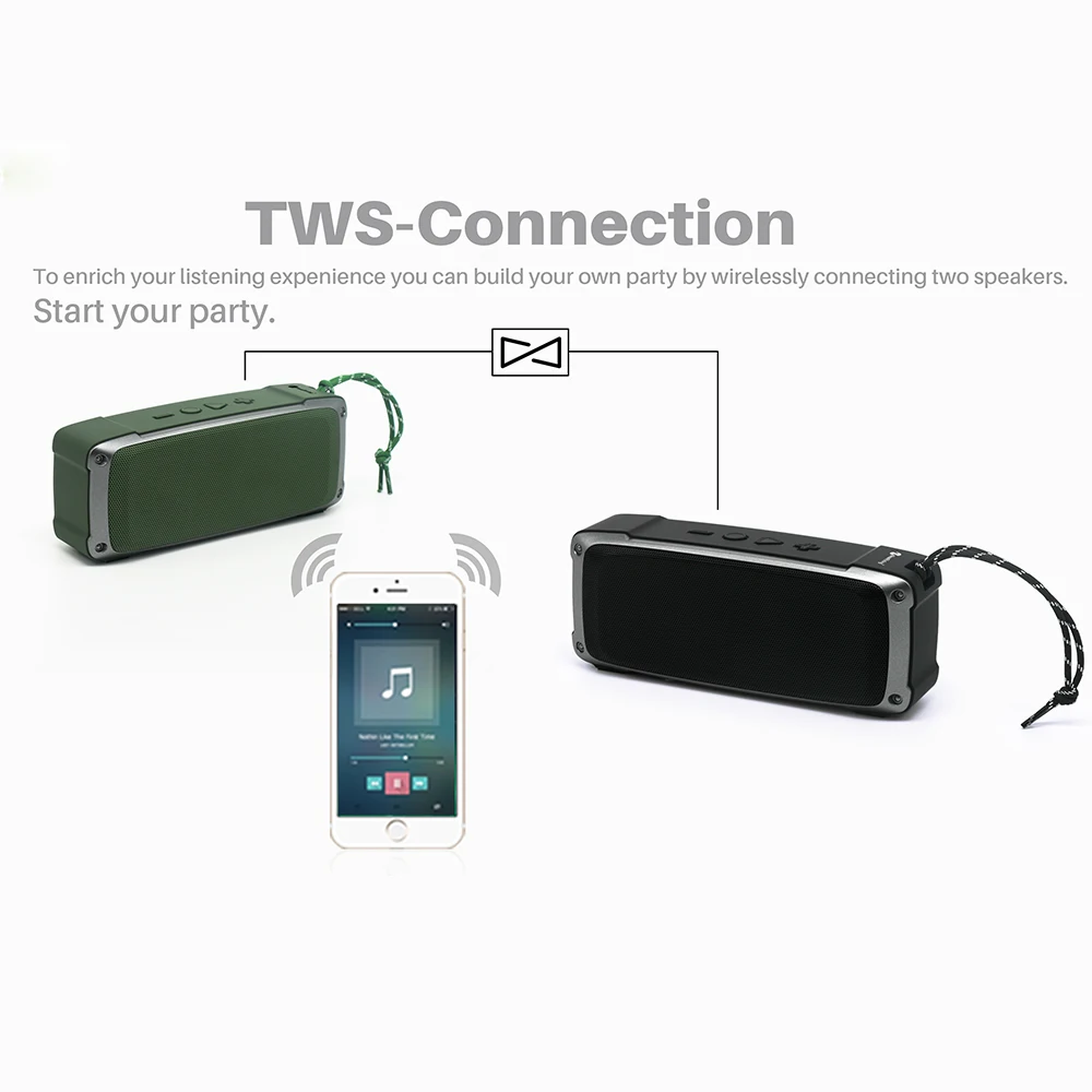 NR 4020 Bluetooth Динамик Haut Parleur RU Портативный супер бас 3D цифрового звука blutooth динамик