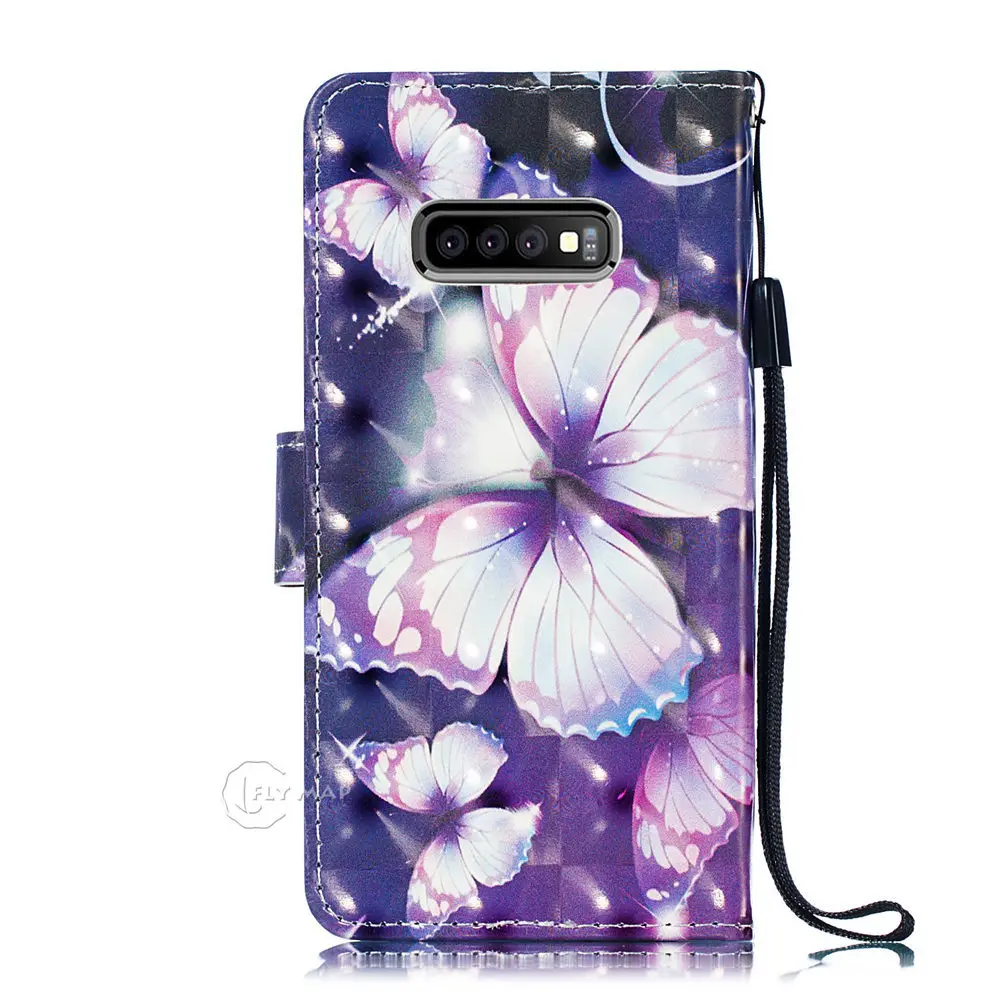 3D чехол-кошелек для Samsung Galaxy S10e S 10e G970 G970FD G970K силиконовая откидная фоторамка чехол