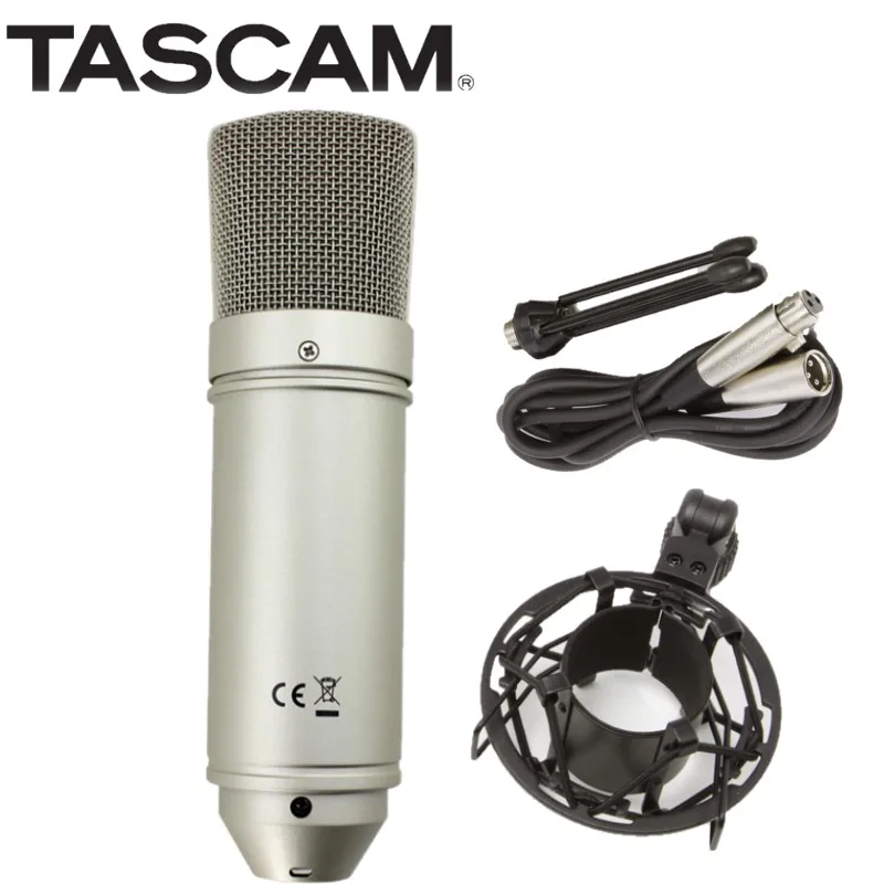 TASCAM TM 80 конденсаторный микрофон Запись для вокала и акустических инструментов с