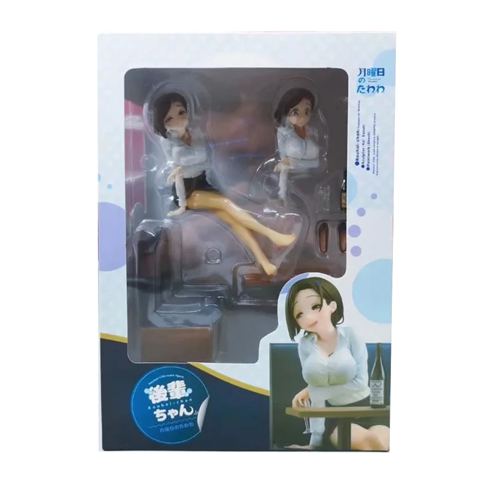 Аниме Tawawa в понедельник Kouhai Chan фигурка сексуальная девушка игрушки 16 см|Игровые