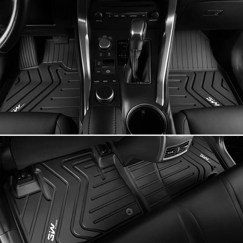 Автомобильные коврики под заказ для lexus NX с 3 Вт Специальный резиновый коврик из