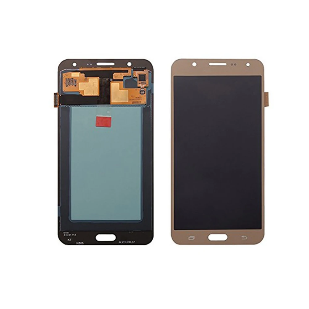 Для Samsung Galaxy J7 2015 ЖК-дисплей + кодирующий преобразователь сенсорного экрана в