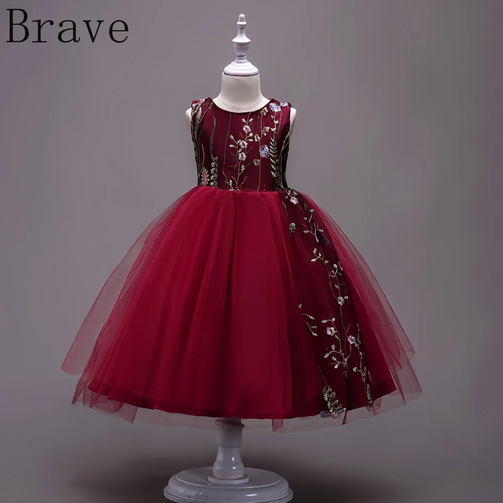Princesa flor niña vestido verano tutú boda cumpleaños fiesta niños vestidos para niñas disfraz adolescente graduación diseños|Женские