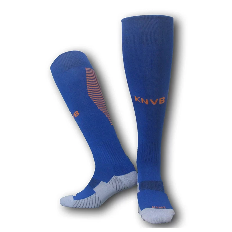 2017 сезон мужские футбольные спортивные носки из Нидерландов домашние синие