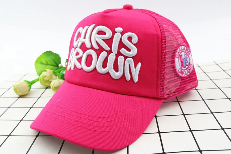 

Letters 2-8 Y Kids Baseball Caps Girls Boys Adjustable Hip Hop Mesh Summer Cap Baby Flat Along Sun Hats