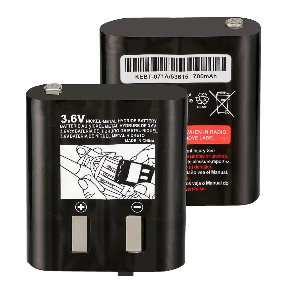1/2/4 шт Черный 3 6 mAh 700 V литий ионная аккумуляторная батарея для MOTOROLA KEBT 071 C D B