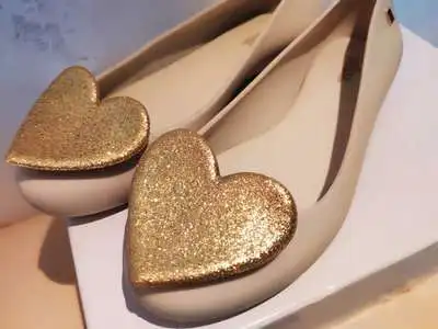 Женские сандалии на плоской подошве Melissa Ultragirl Heart брендовые из ПВХ 2019 | Обувь