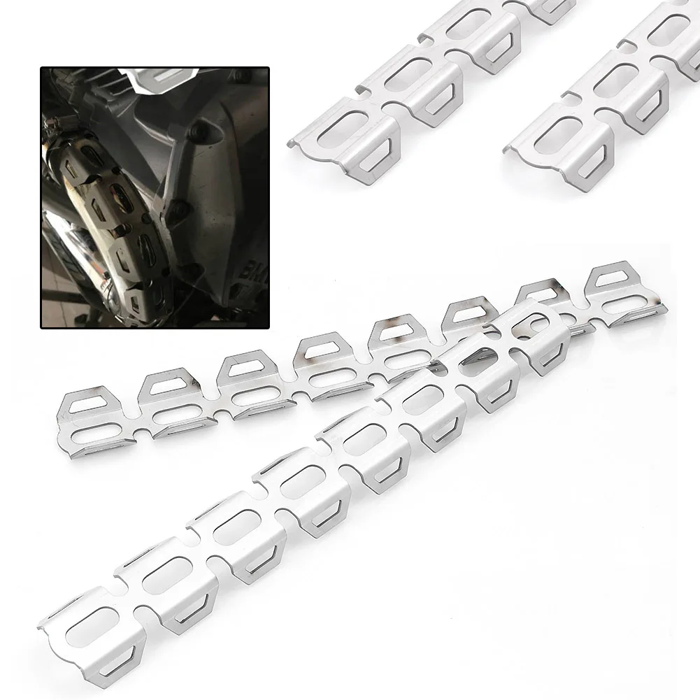 

Exhaust Header Pipe Guards Prorect Cover For BMW F800GS F700GS F650GS