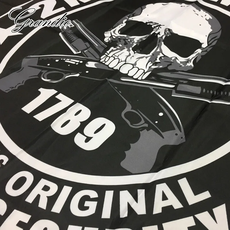 2 й поправка флаг 3x5 футов американская оригинальная родина безопасности 90x150 см