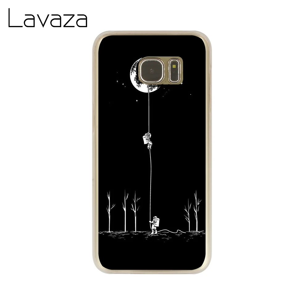 Lavaza космическая Луна милый чехол для телефона с кошками samsung Galaxy J7 J6 J5 J3 J1 J2 2018 2017