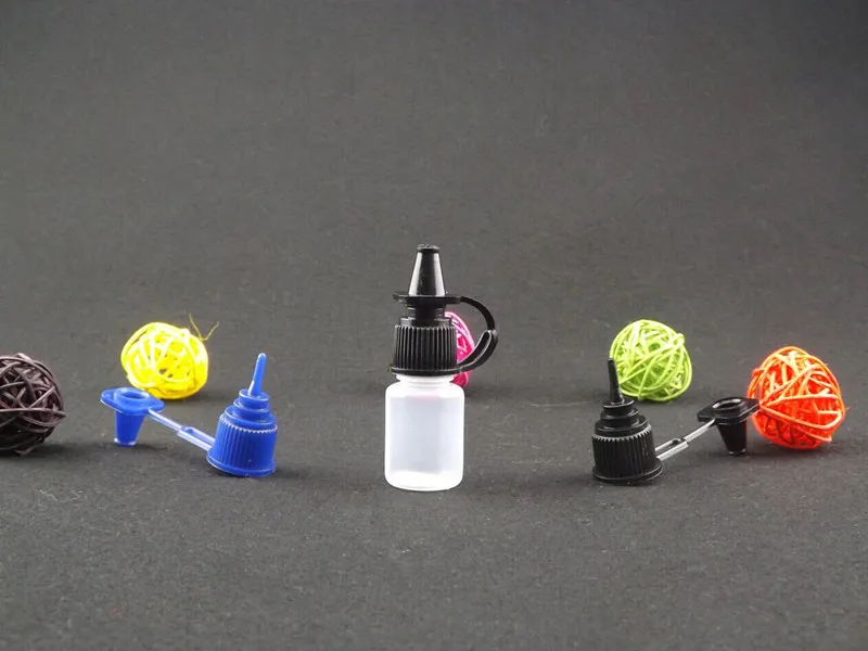 Пластмассовая бутылка для жидкости 5 мл электронная сигарета капельница пустая