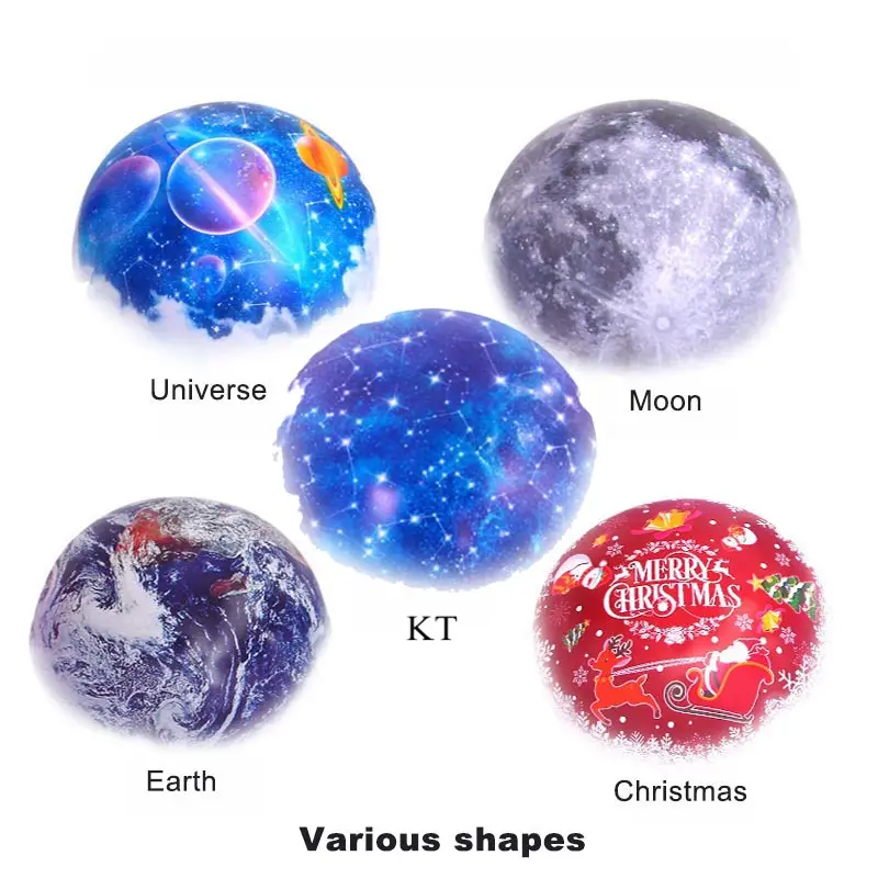 Magic Universe Earth Moon LED Projection Lamps 3D Rotary Sound Bluetooth Holiday Night Lights Kids Christmas Decorative | Освещение