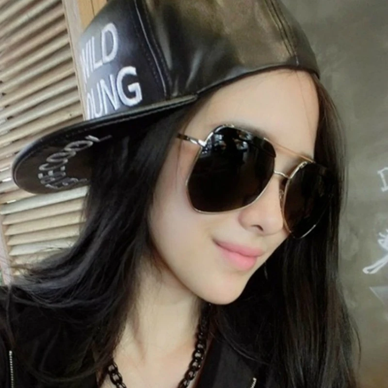 Vazrobe авиации Солнцезащитные очки для женщин Для мужчин зеркало гексагональной