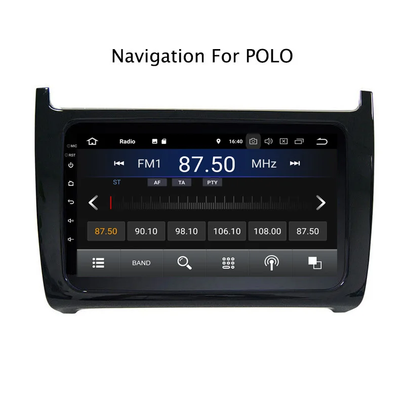 9 дюймов PX30 Android 0 автомобильный DVD мультимедийный плеер для VW Polo 2011-2018 gps навигация