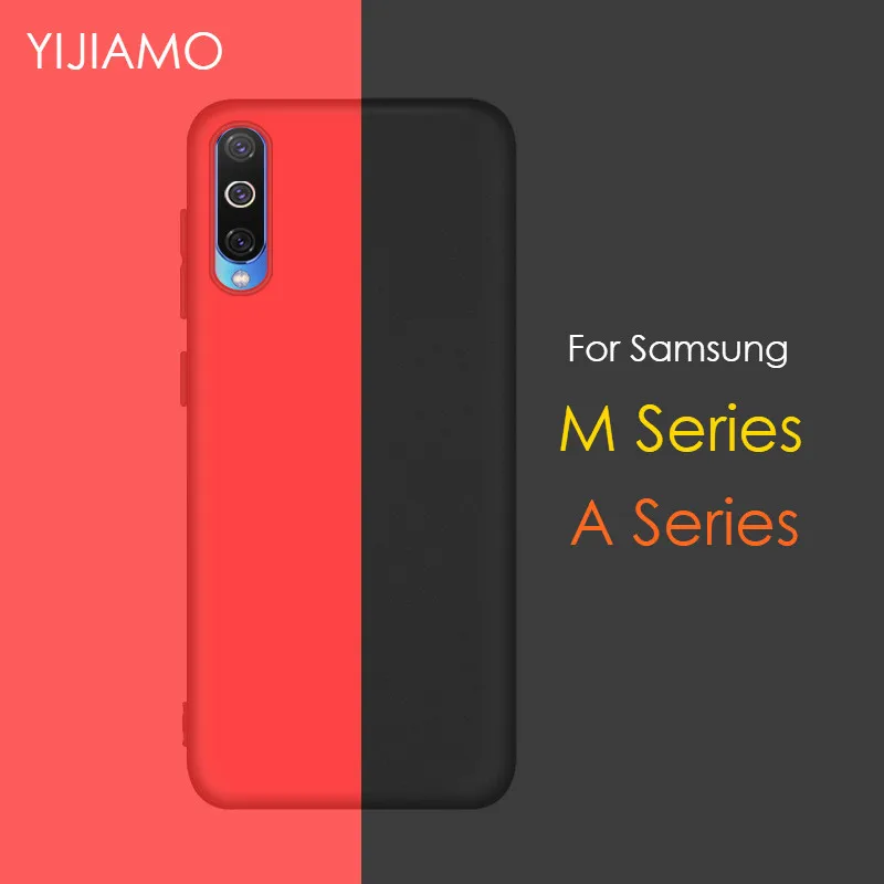 ТПУ чехол для телефона Samsung Galaxy M10 M20 M30 мягкий силиконовый A10 A30 A40 A60 A70 A20E