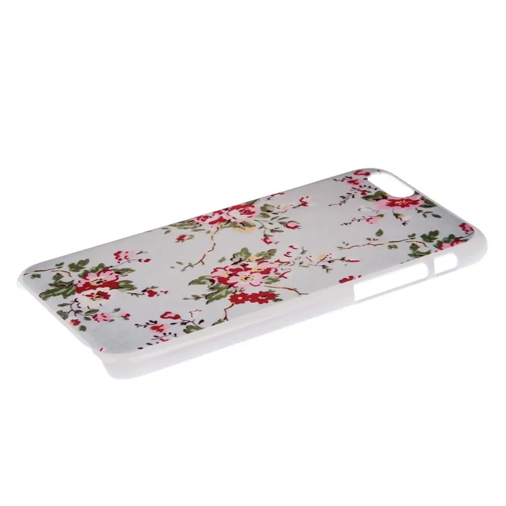 Unisex Fashion Flower Print Hard Phone Multicolor Case Cover For iPhone Casual 6P | Мобильные телефоны и аксессуары