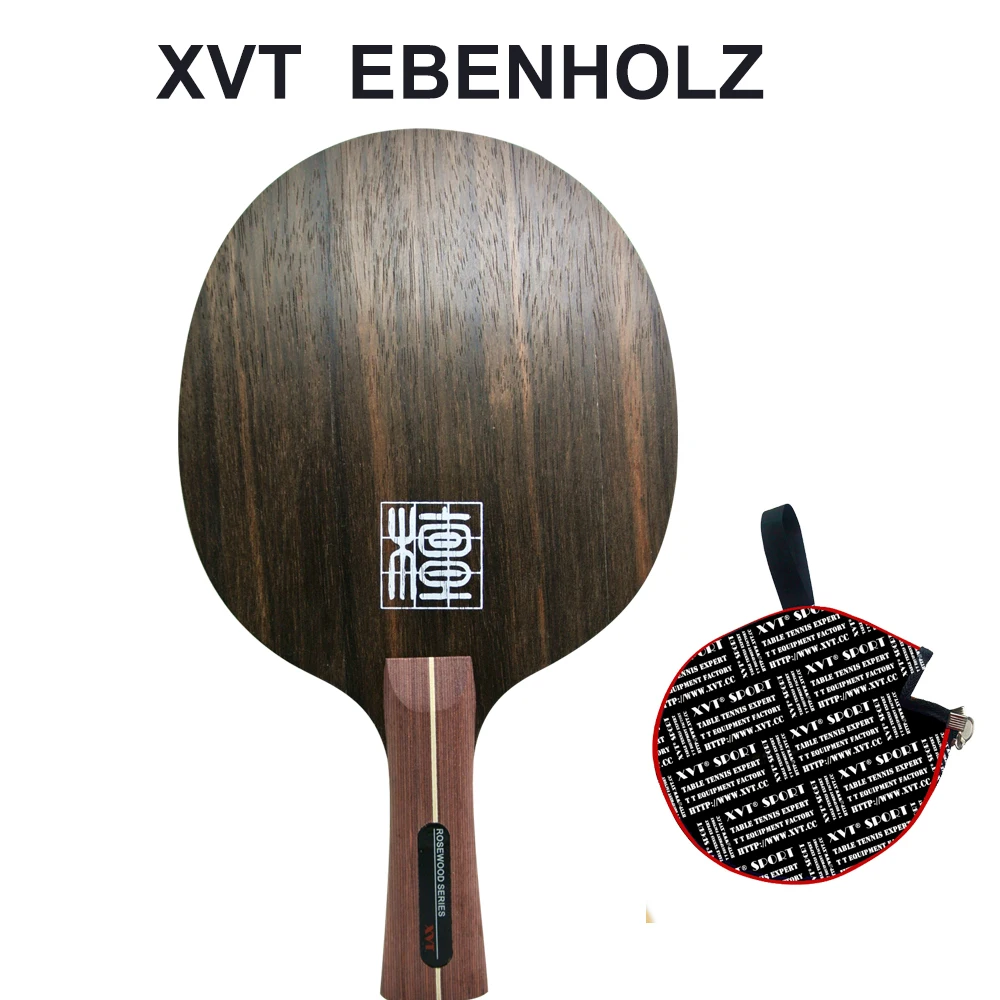 Большая распродажа XVT Ebony Ebenholz 7 углеродное лезвие для настольного тенниса/лезвие для пинг-понга/бита для настольного тенниса отправка чехол