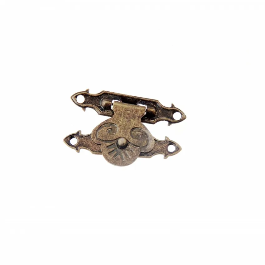 Бесплатная доставка 2 комплекта металлическая коробка с крюком и застежкой