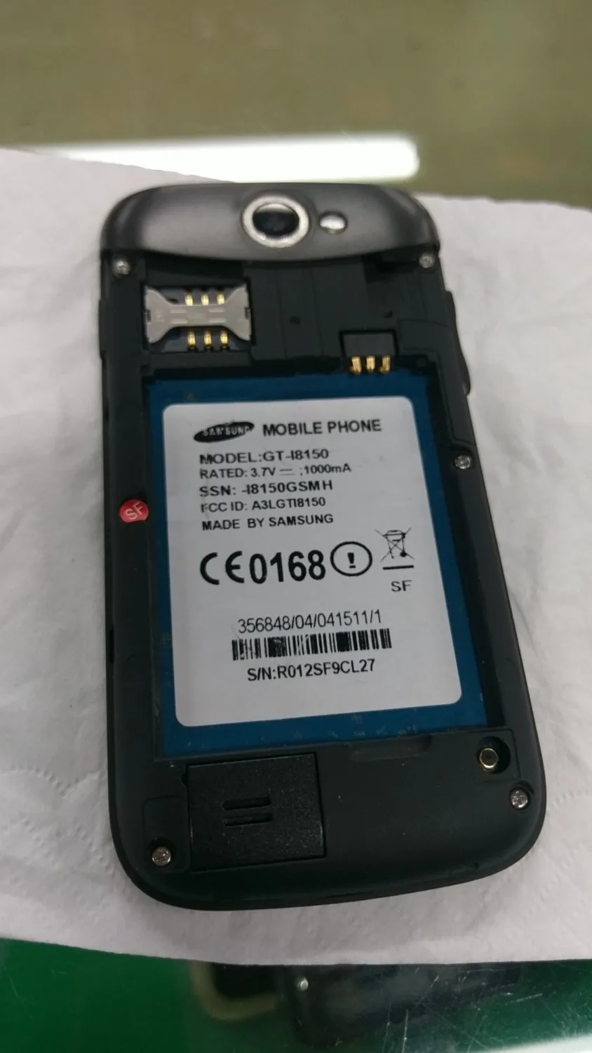 Восстановленный Samsung i8150 Оригинальный разблокированный смартфон Galaxy W мобильный