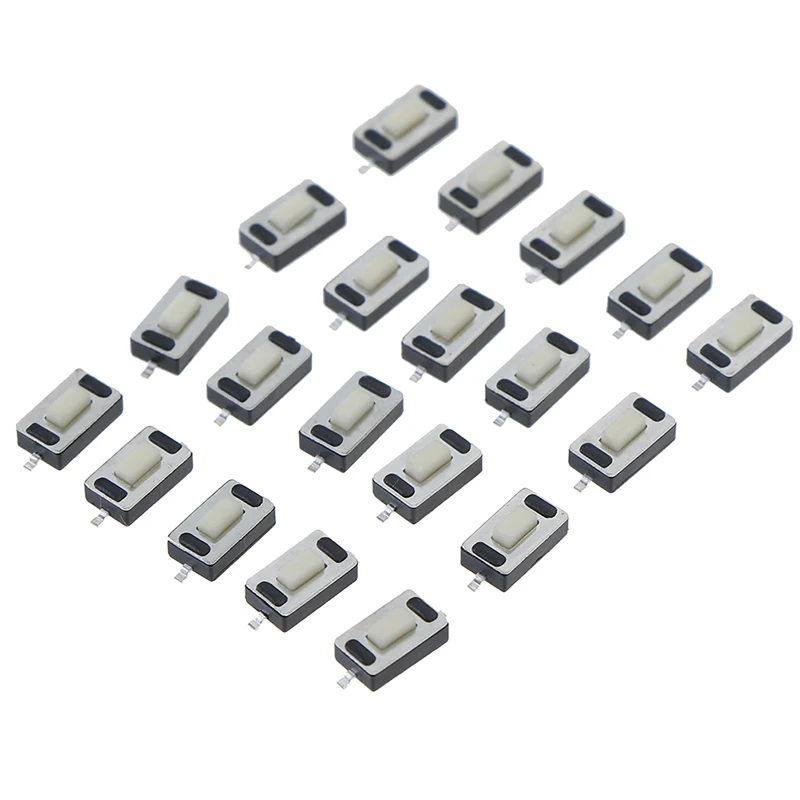 20 шт./лот SMT 3x6x2 5 мм SMD тактильный тактовый Кнопочный микропереключатель 3*6 * для MP3