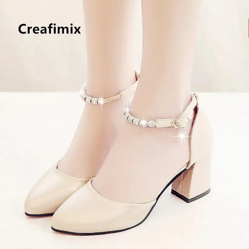 Cresfimix pompes femmes/женские пикантные милые свадебные туфли на высоком каблуке женская
