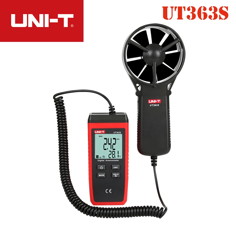 UNI T UT363 мини Анемометр цифровой измеритель скорости ветра монитор расхода