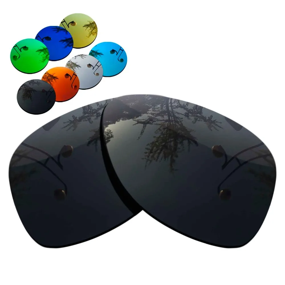 100% Precisely Cut Polarized Replacement Lenses for Feedback Sunglasses Solid Black Color- Choices