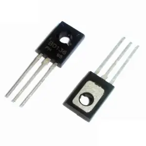 10PCS BD136 TO-126 PNP power transistors NEW