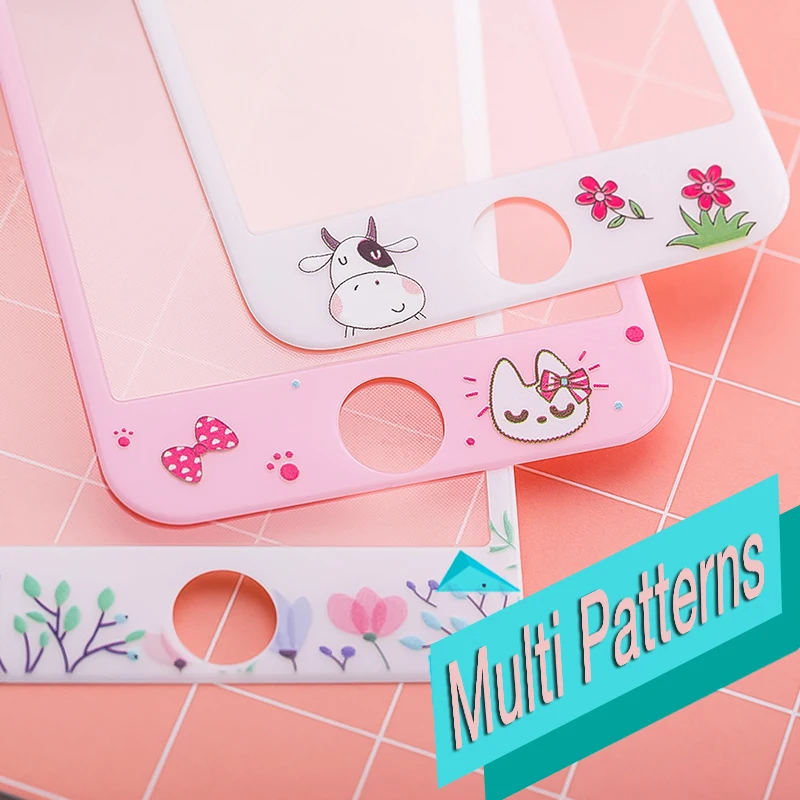 ASINA полное покрытие экрана протектор для iPhone 7 закаленное стекло 9H твердость 8