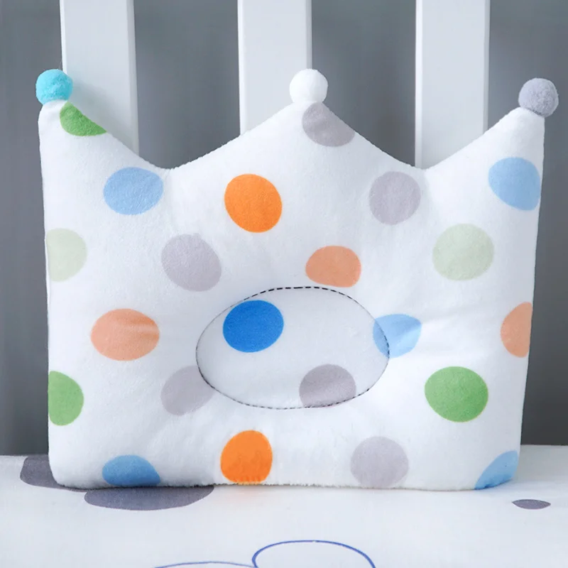 Color dots Muslinlife детская формирующая подушка для малышей защита шеи детская подушка мягкий хлопок сон детская подушка детская позиционер Анти ролл Прямая поставка - Цвет: Color dots