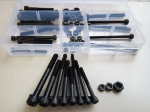 57 шт. шестигранные шурупы M4 M5 M6 12 9 класса|nut|nut allergiescap pvc |