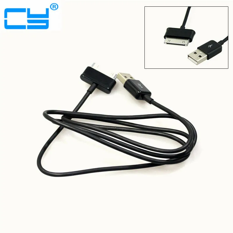 Сверхдлинный зарядный USB-кабель для передачи данных, зарядный кабель для Samsung Galaxy Tab2, P3100, P5100, Note 10,1, N8000, P7510, P6800, P1000, 1 м, 3 м, 10 футов